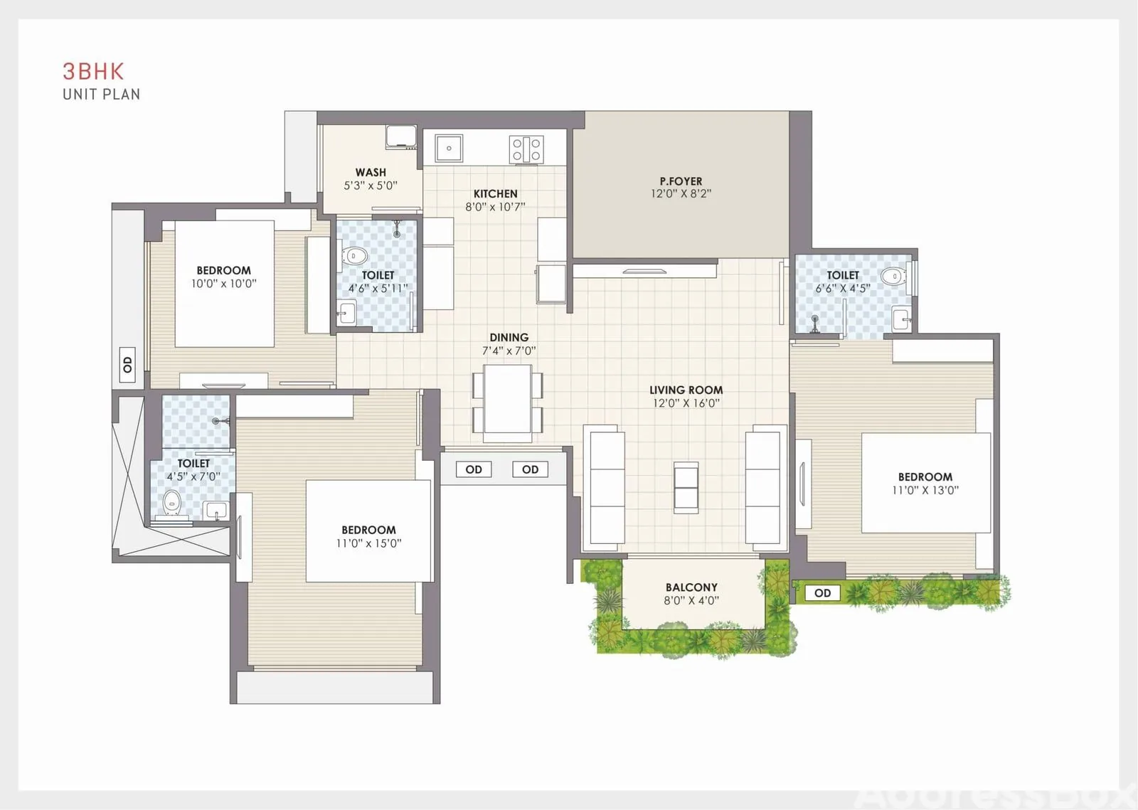 DEV THE GALAXY Floor Plan