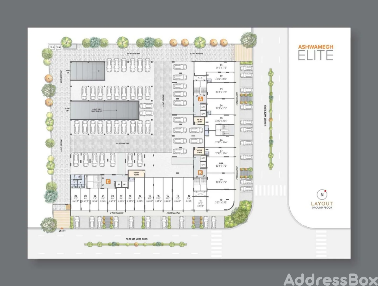 ASHWAMEGH ELITE Floor Plan