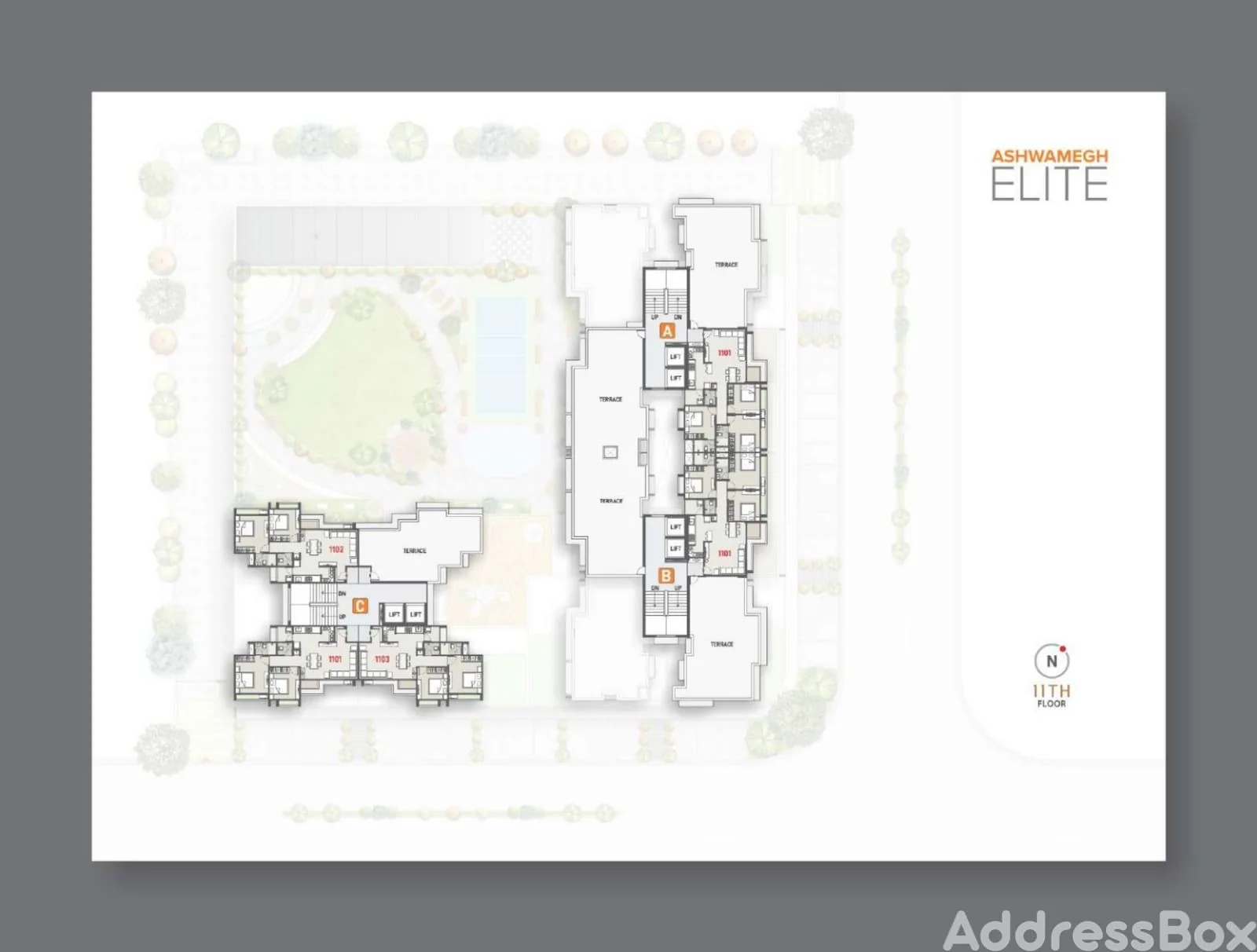 ASHWAMEGH ELITE Floor Plan