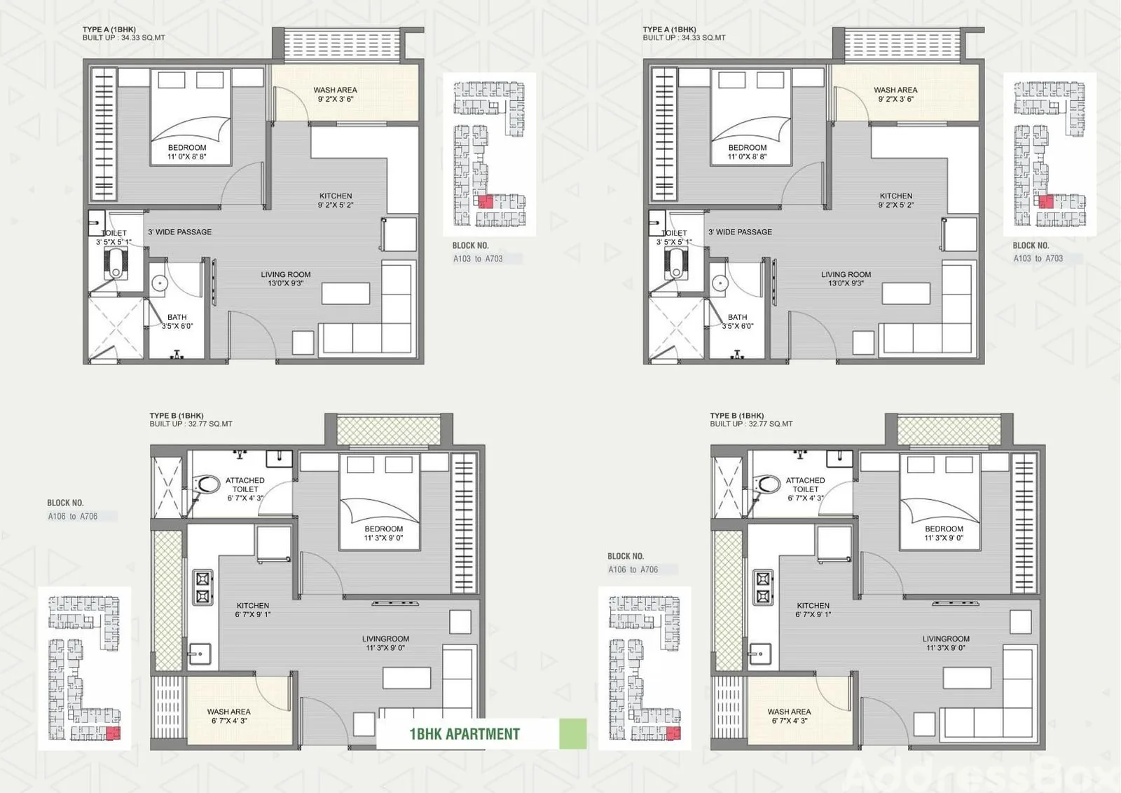 AVALON SKYLINE Floor Plan
