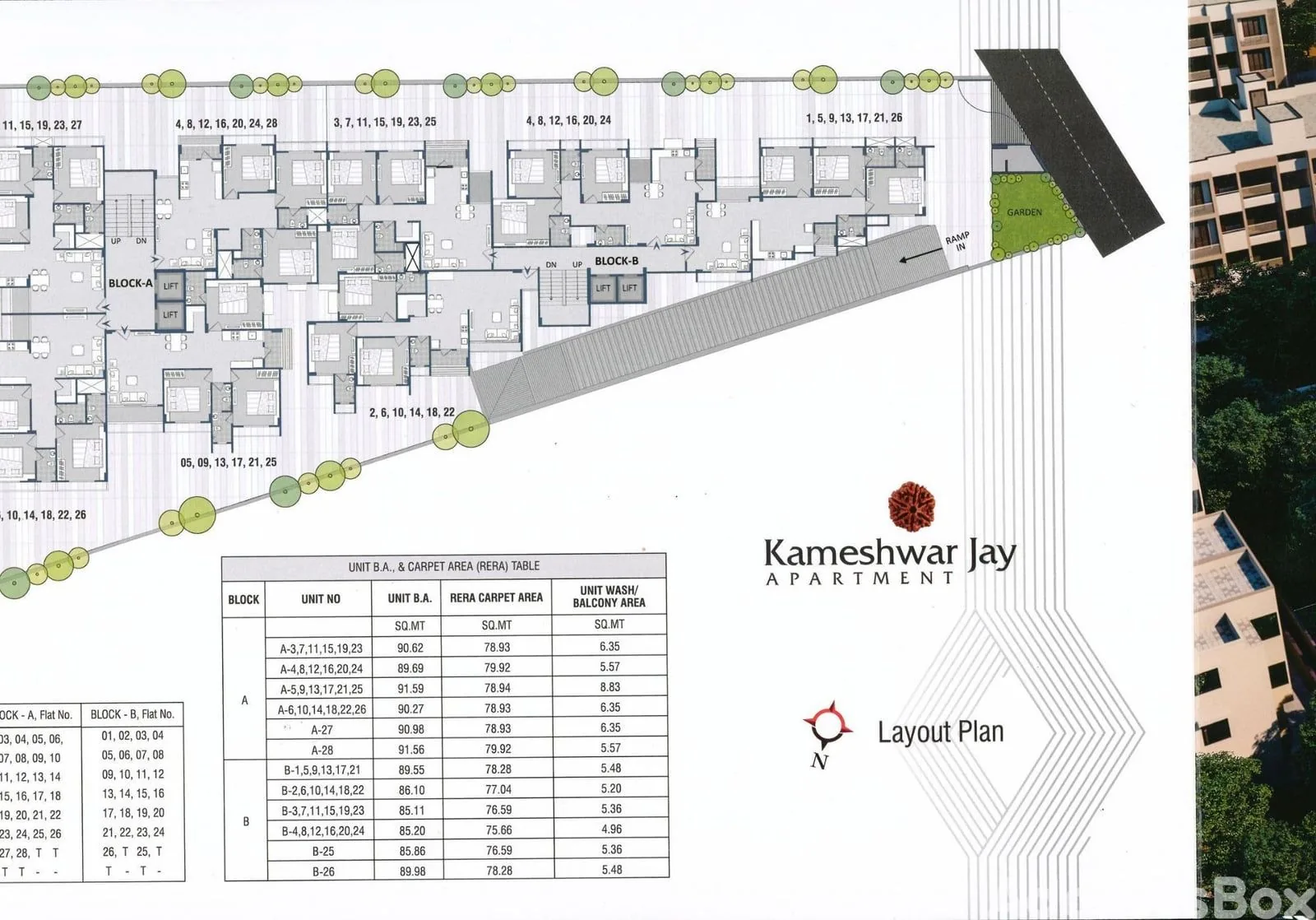 Kameshwar Jay Apartment Floor Plan