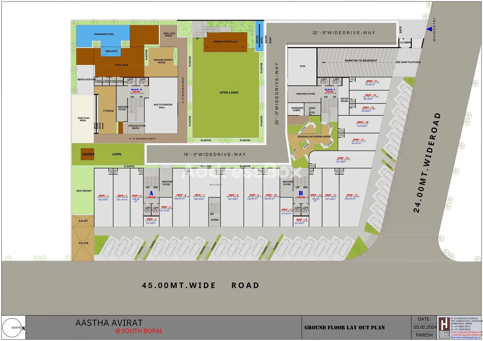 AASTHA AVIRAT - Commercial Floor Plan