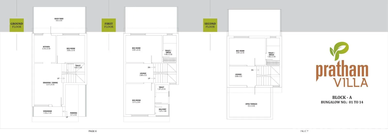 PRATHAM VILLA Floor Plan