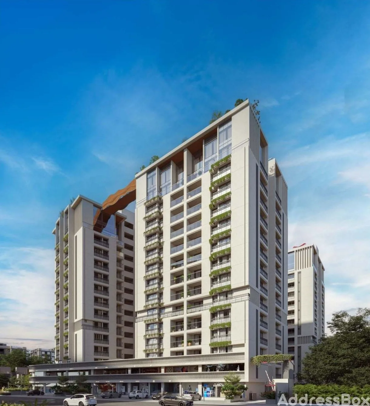 Shreemad SkyScape Exterior