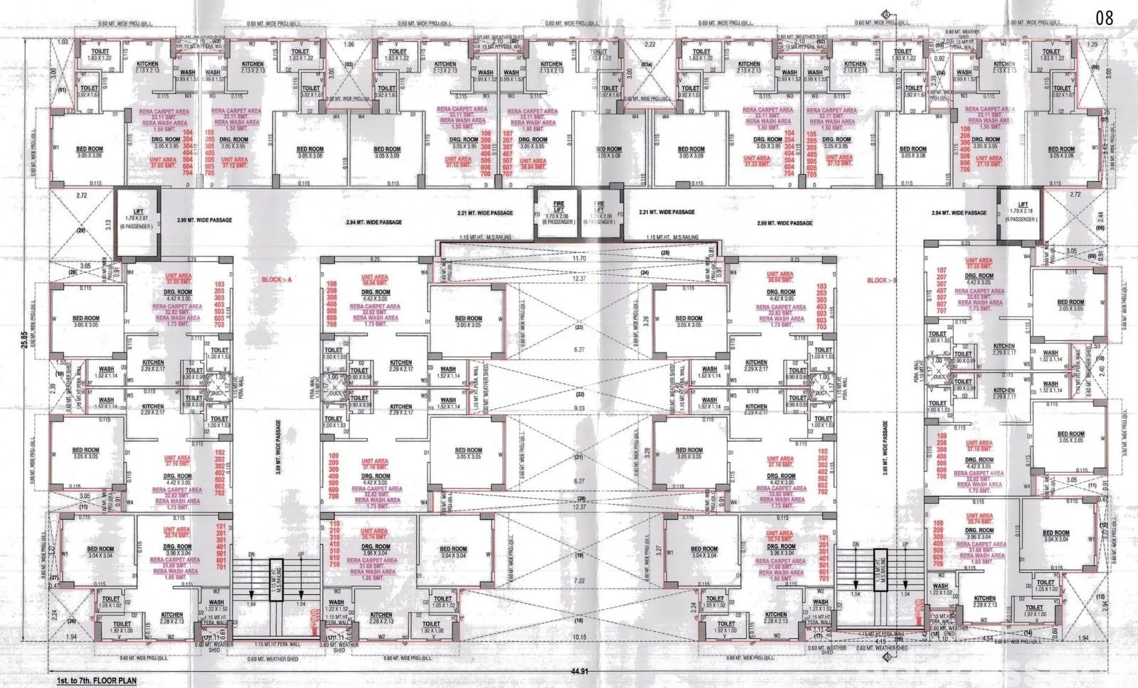 VINAYAK RESIDENCY 2 Floor Plan