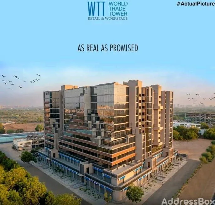 Office for sale in WORLD TRADE TOWER, Makarba, Ahmedabad