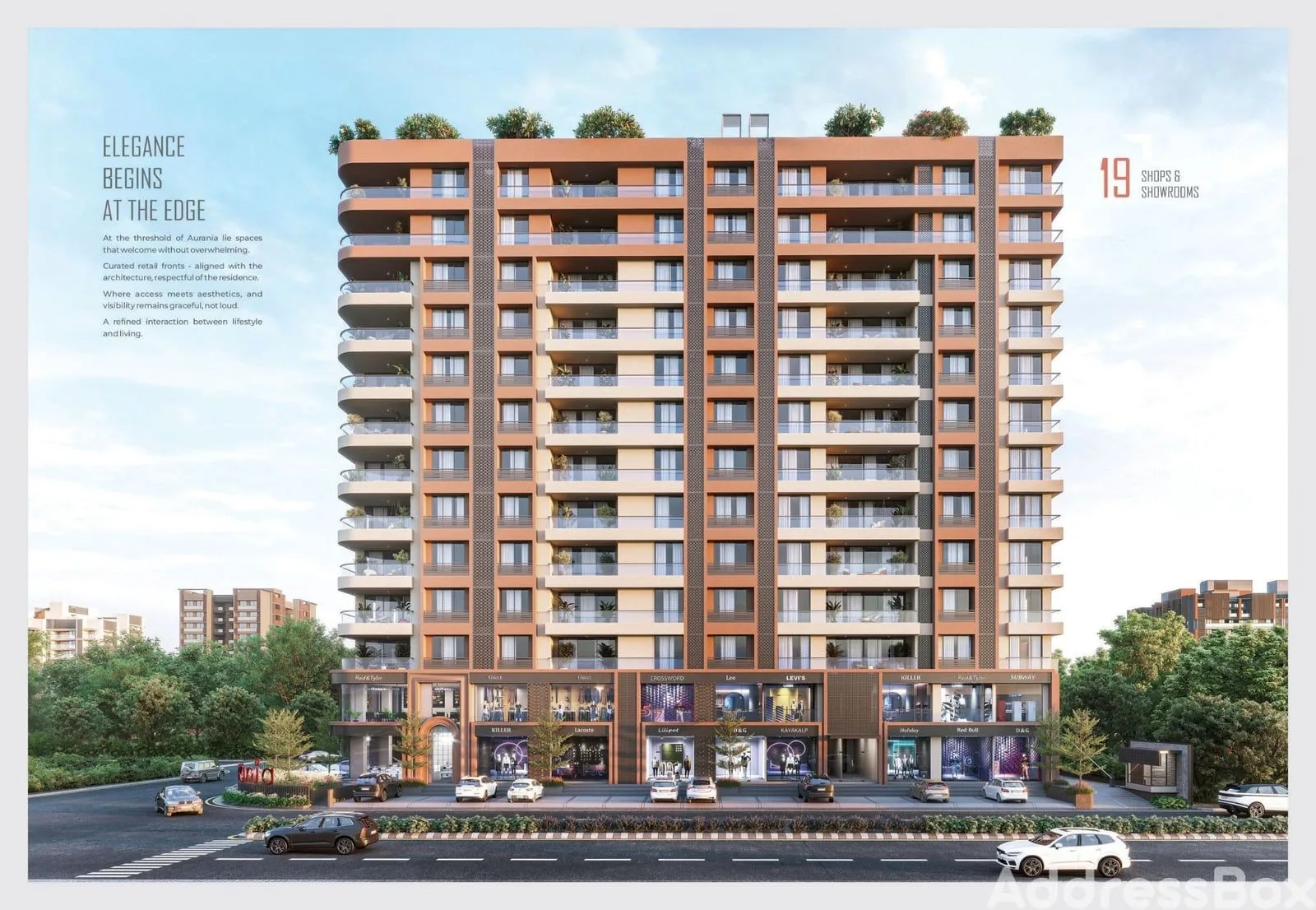 Aadarsh Aurania Exterior