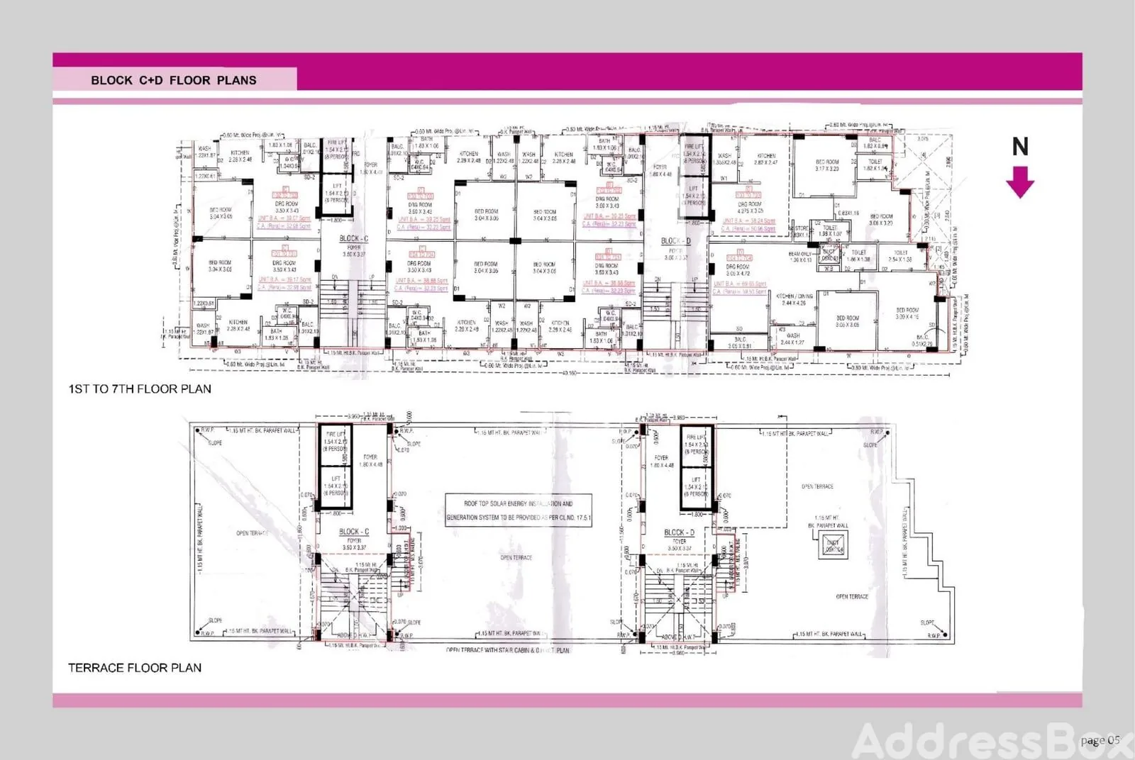 GAJANAN HILL -2 Floor Plan