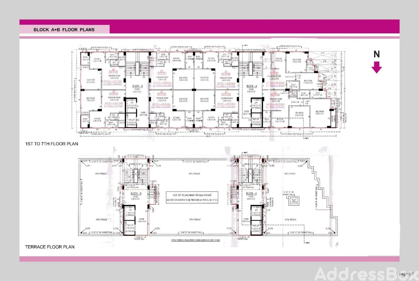 GAJANAN HILL -2 Floor Plan