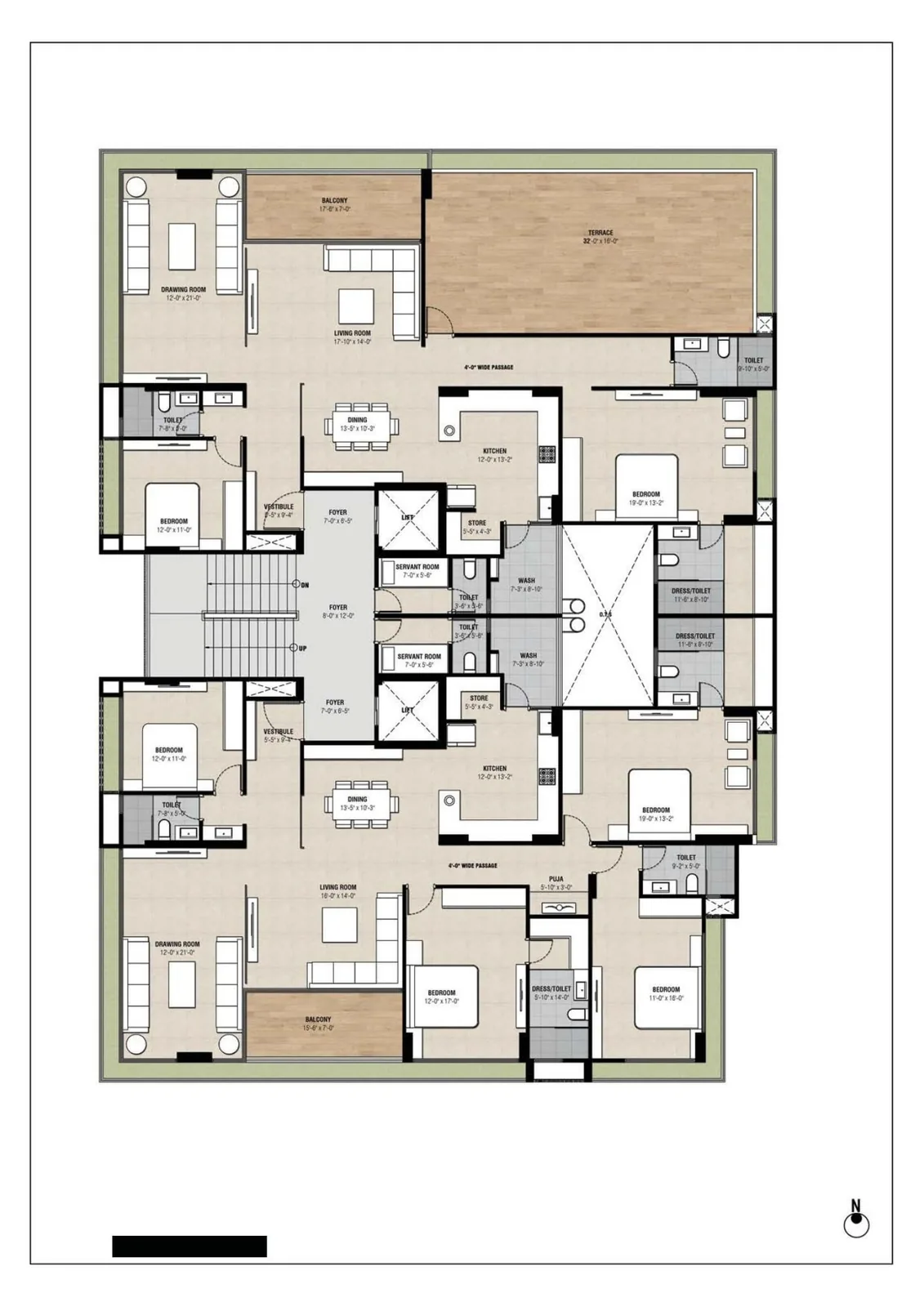 GREENCRAFT RESIDENCES Floor Plan