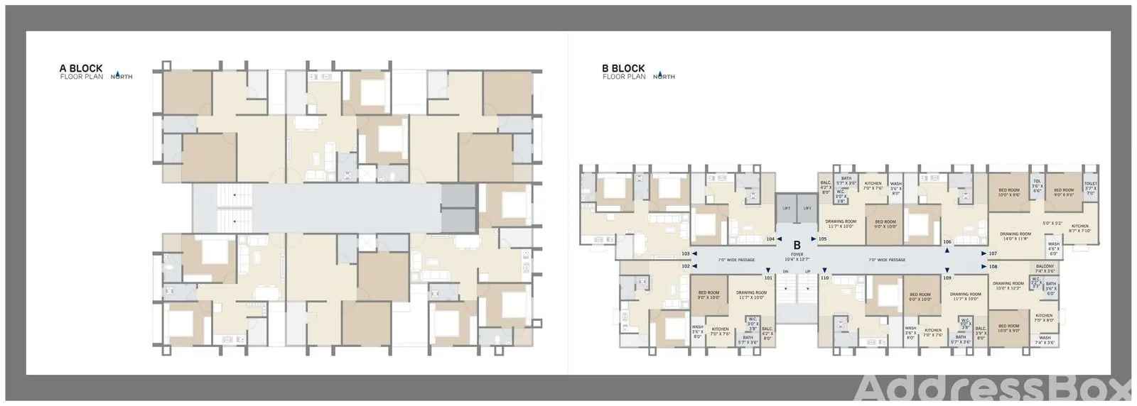 Ganesh Lotus Floor Plan