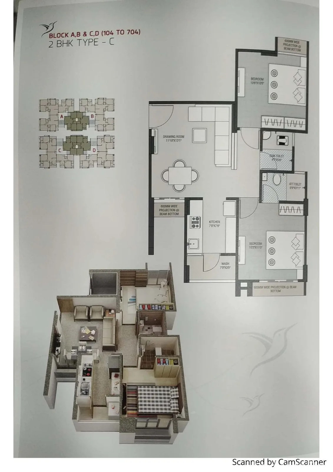 Paradise Floor Plan