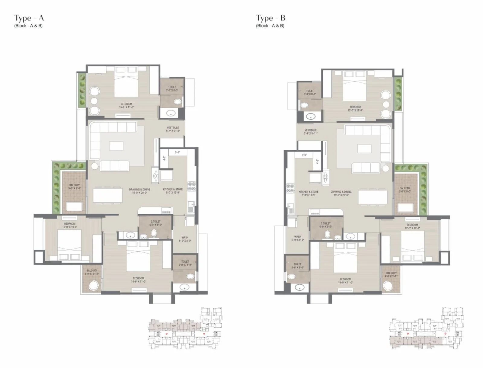 AYUNAM SARITA Floor Plan