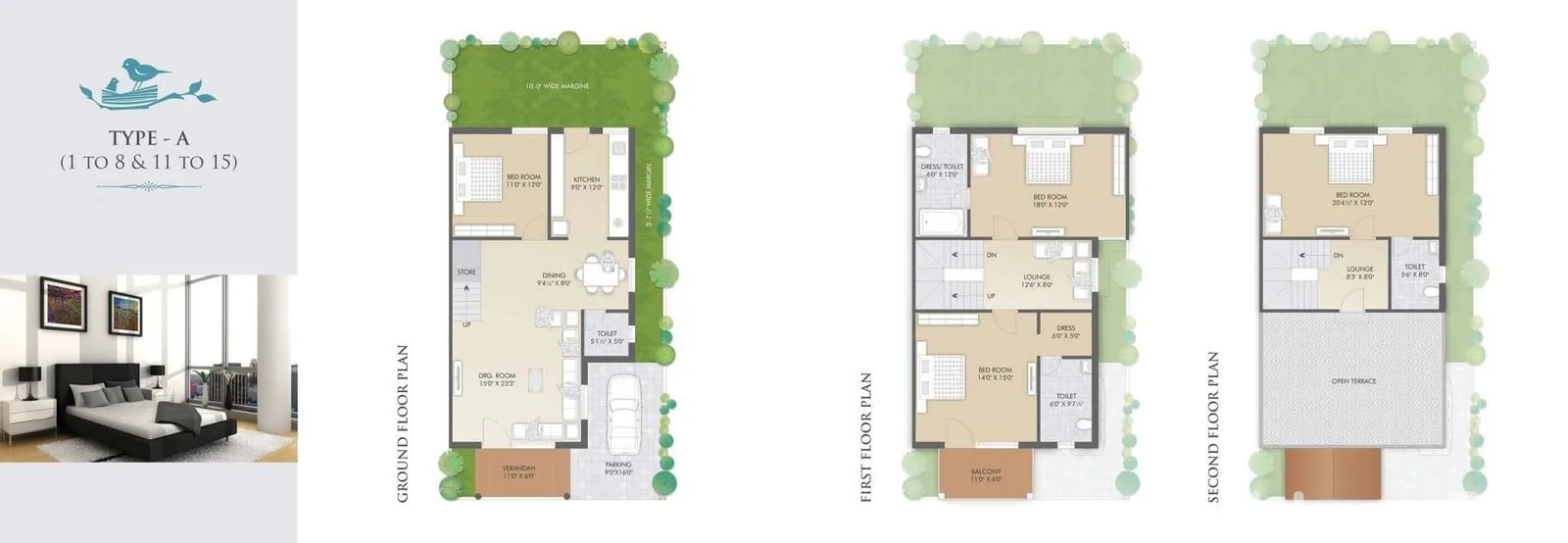 PRIDE HERITAGE Floor Plan