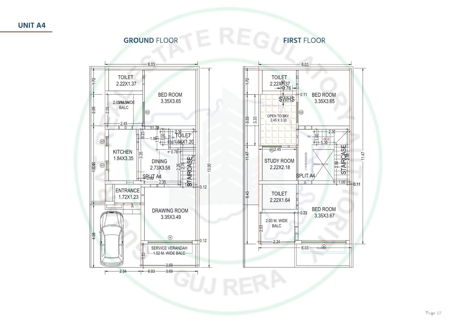 GRAVITY AARAMBH Floor Plan