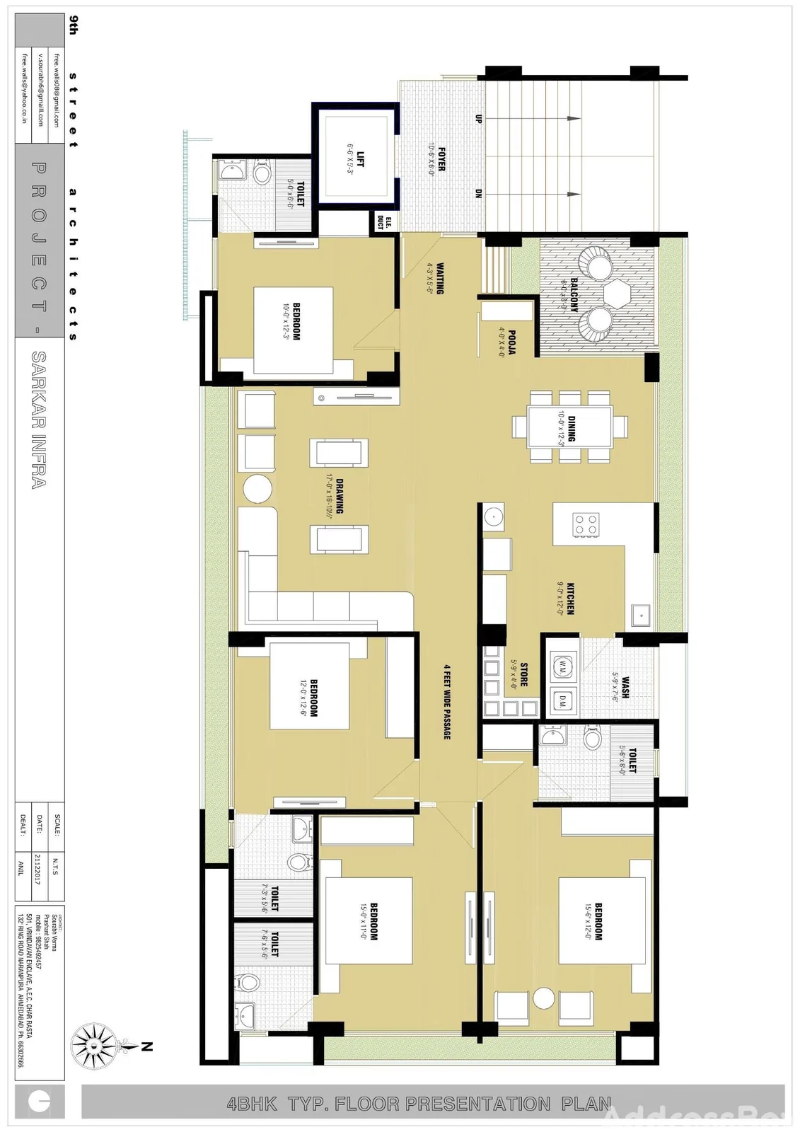SHREY RESIDENCY Master Plan