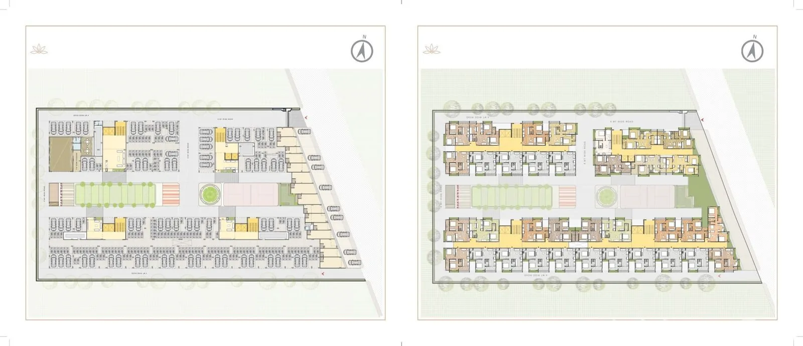 PAARIJAT VISHWAS - Commercial Cluster Plan