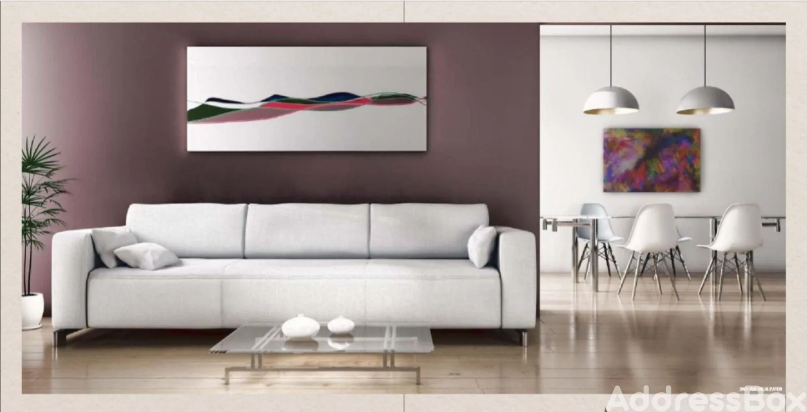 PRABHUVAN SKYLINE Living Room