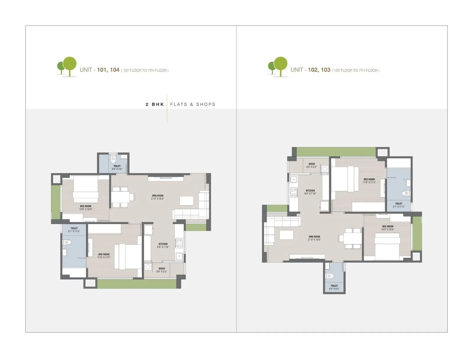HAPPY GREENS Floor Plan