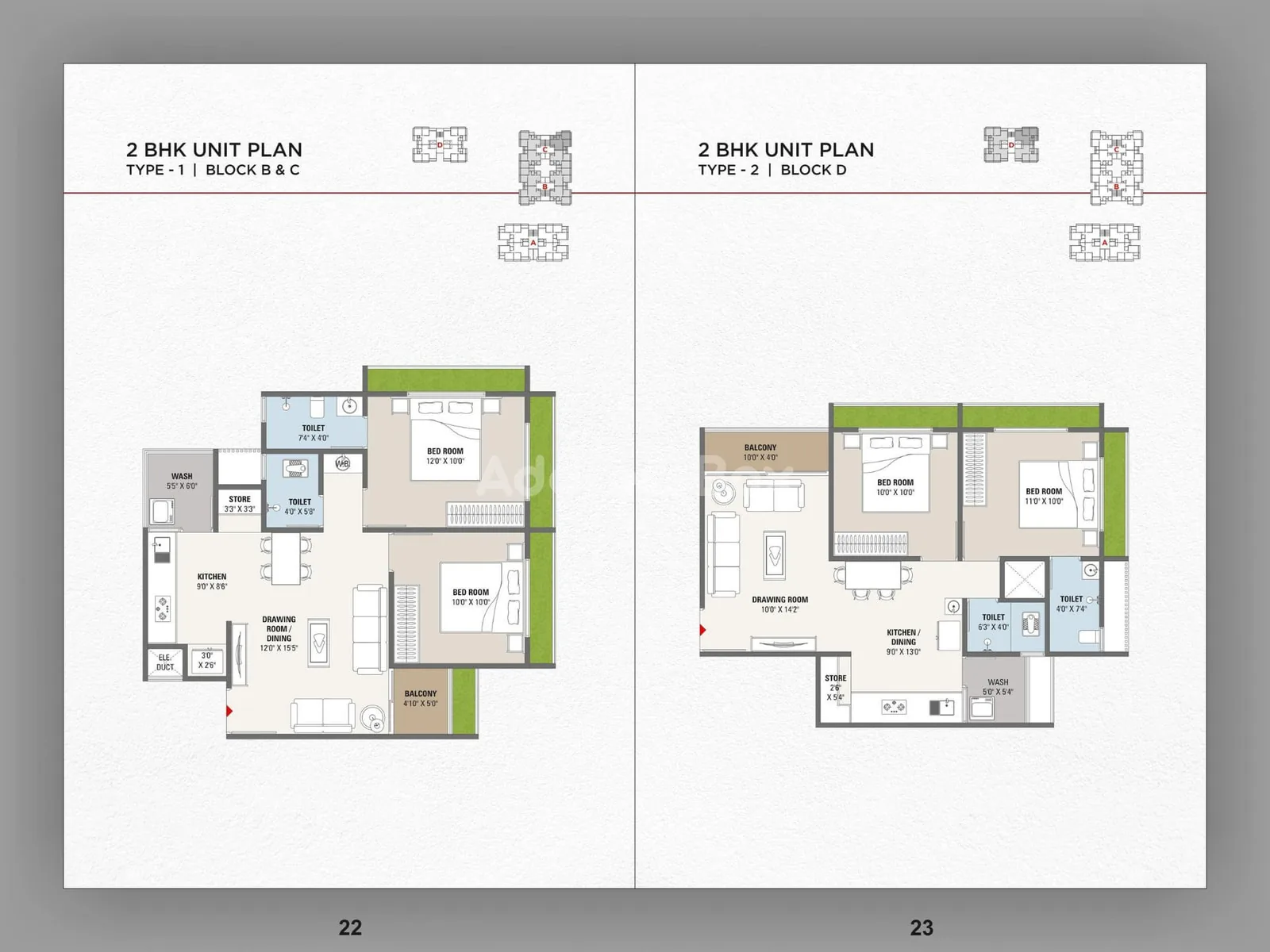 RADHESHYAM HERITAGE Floor Plan