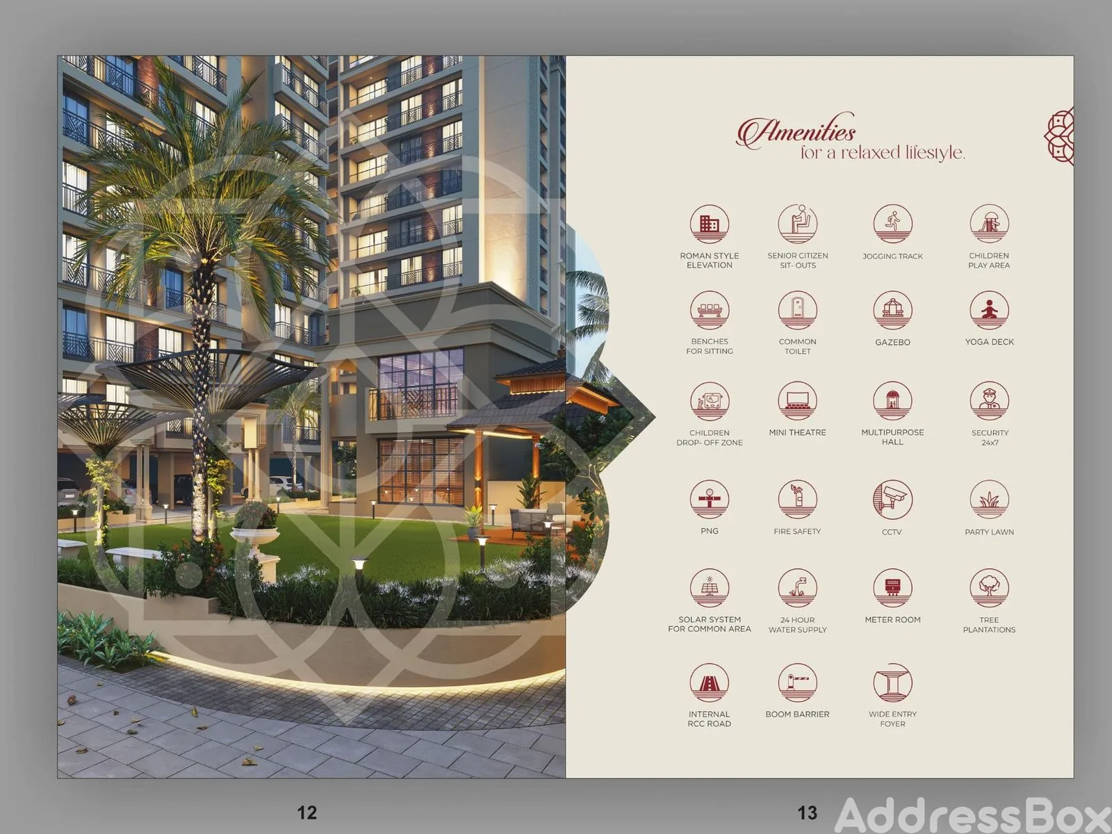 RADHESHYAM HERITAGE Amenities