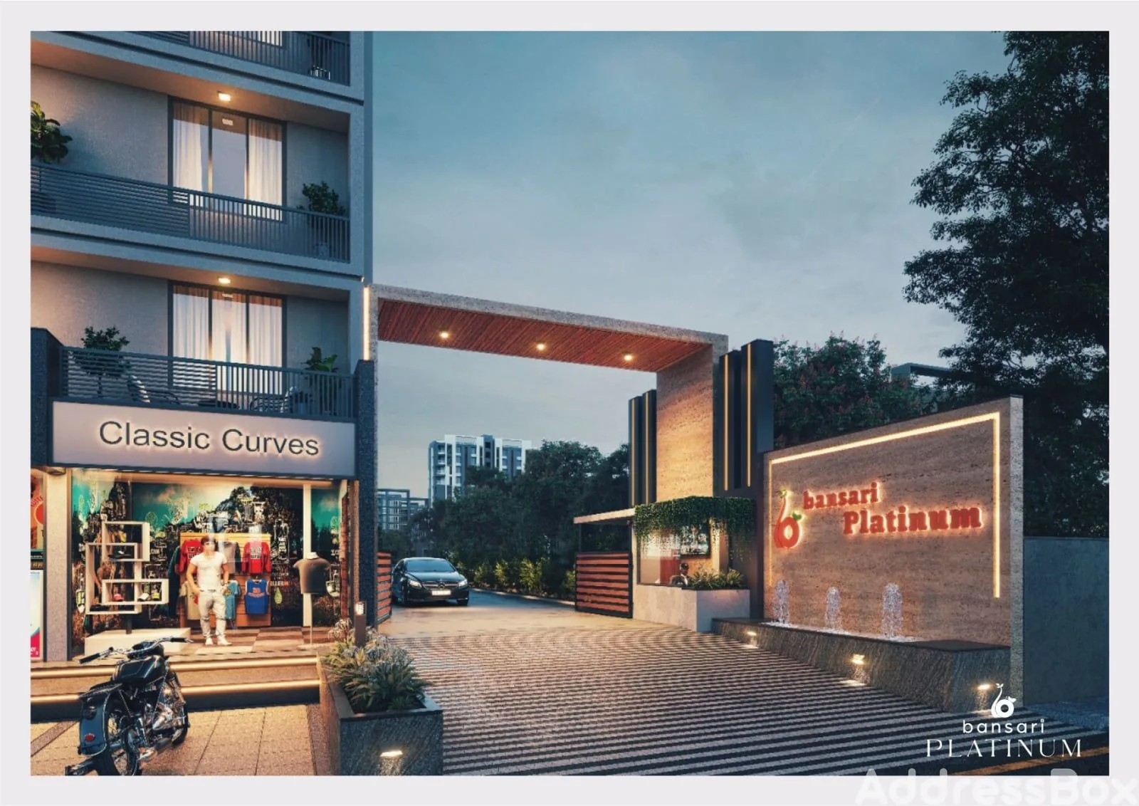 BANSARI PLATINUM - Commercial Exterior