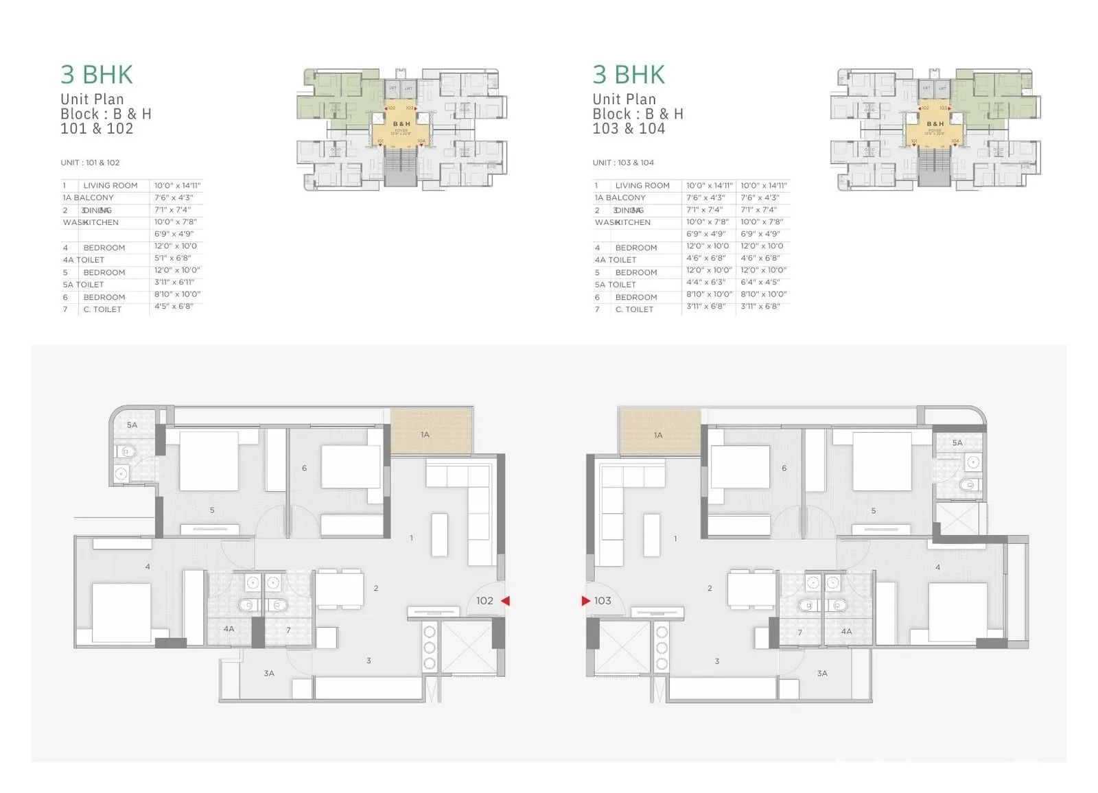 Zaveri Greens Floor Plan