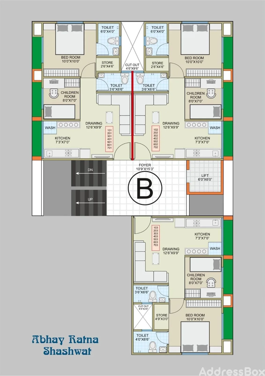 ABHAY RATNA SHASHWAT Floor Plan