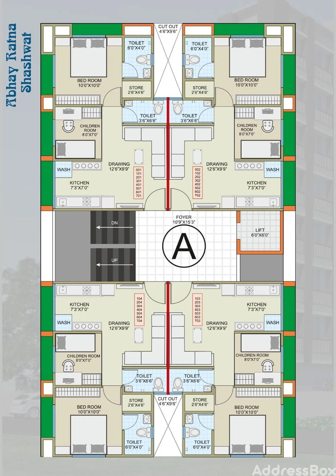 ABHAY RATNA SHASHWAT Floor Plan