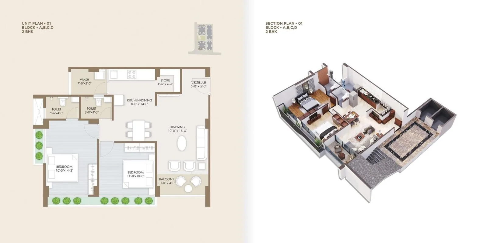 PUSHKAR GOLD Floor Plan