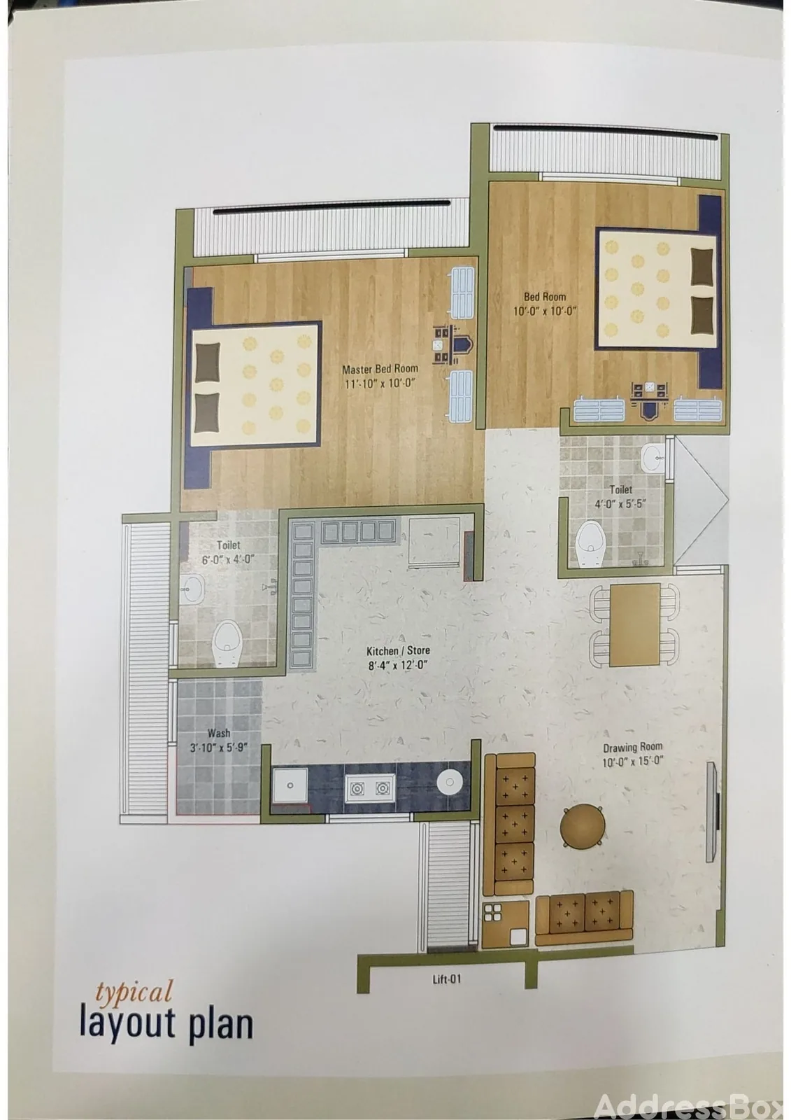 SATSANG FLORA Floor Plan