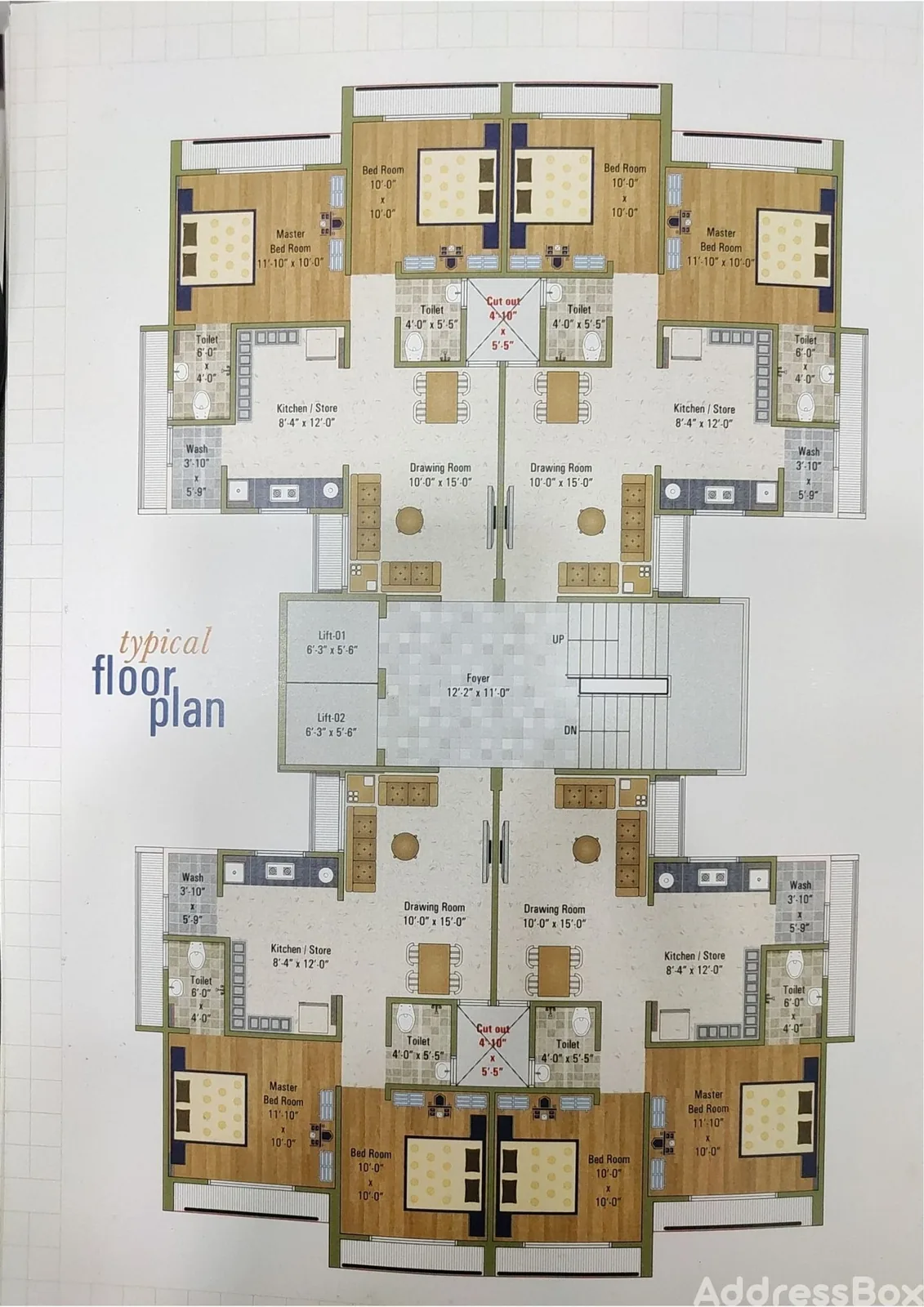 SATSANG FLORA Floor Plan