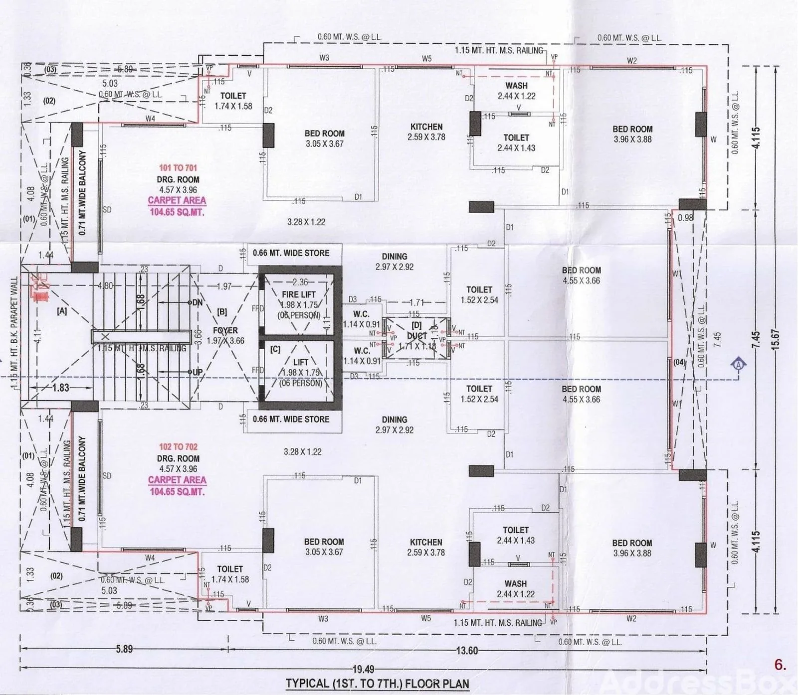 SAKINA ORCHID Floor Plan