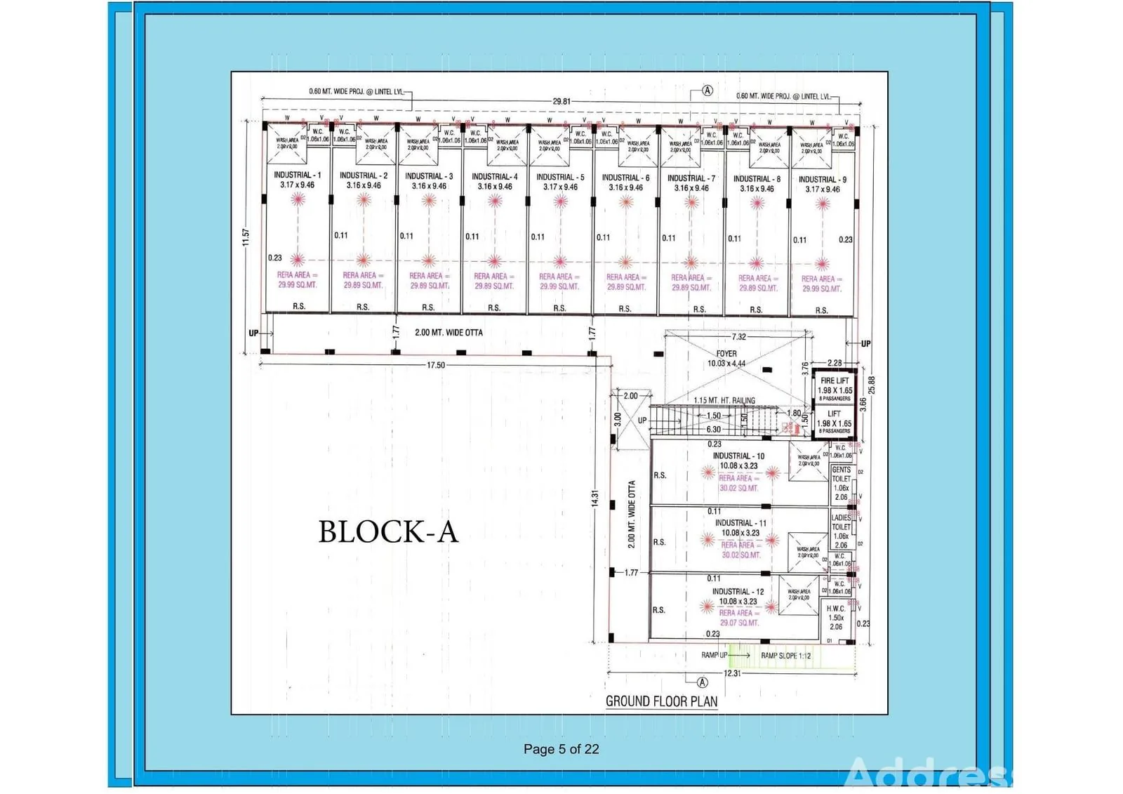LOTUS INDUSTRIAL PARK Floor Plan