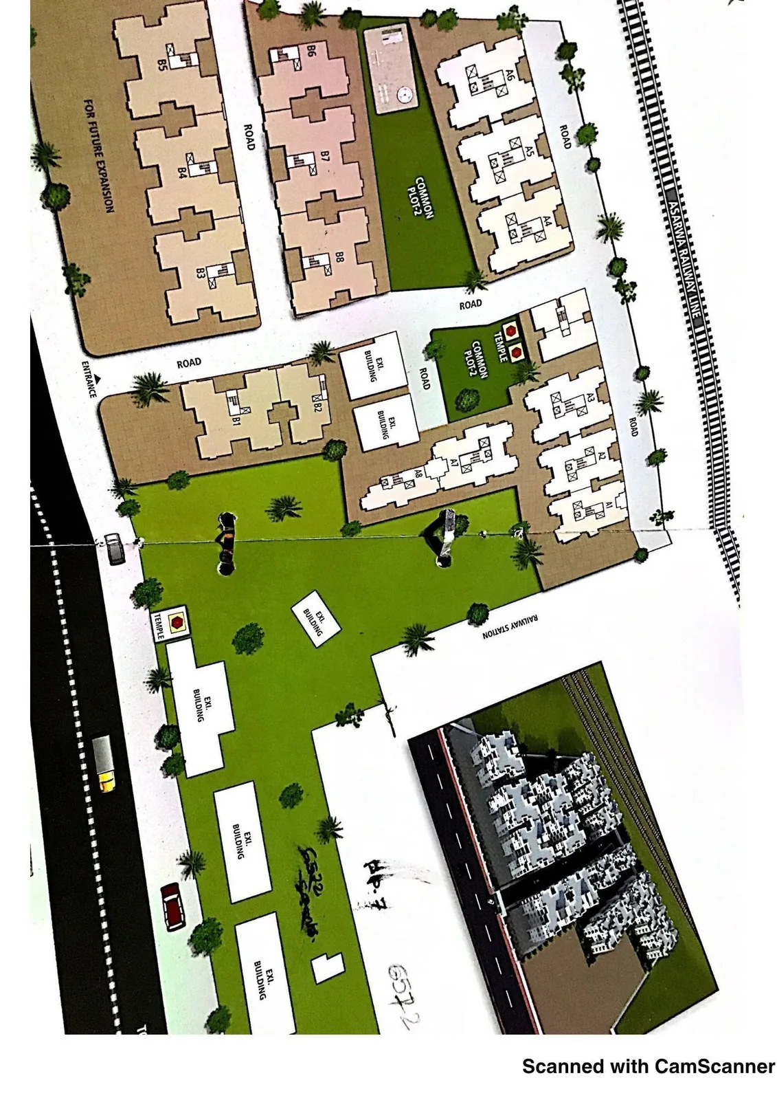 VRAJ VALLABHPURA CO. OP. HOU. SOC. LTD. Cluster Plan