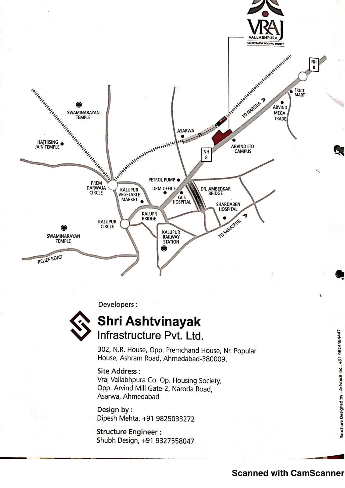 VRAJ VALLABHPURA CO. OP. HOU. SOC. LTD. Master Plan