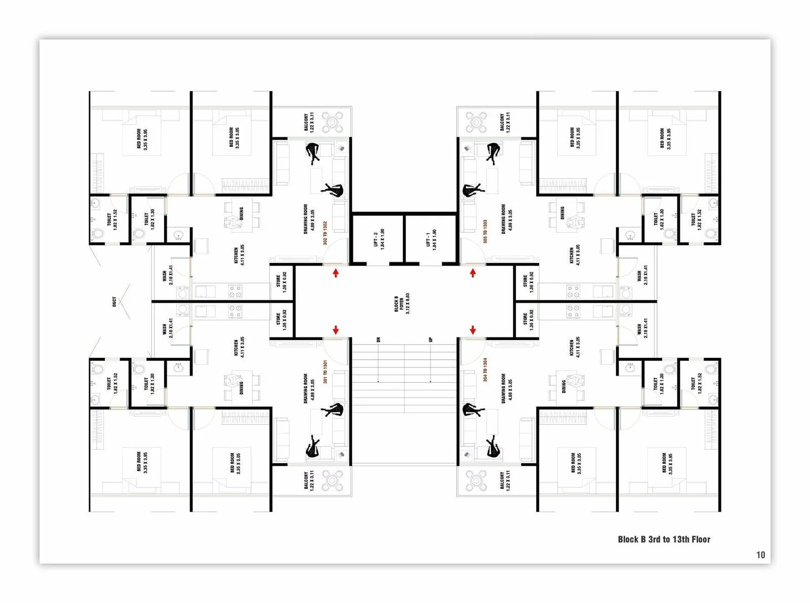 KESHAVAM HEIGHTS Floor Plan