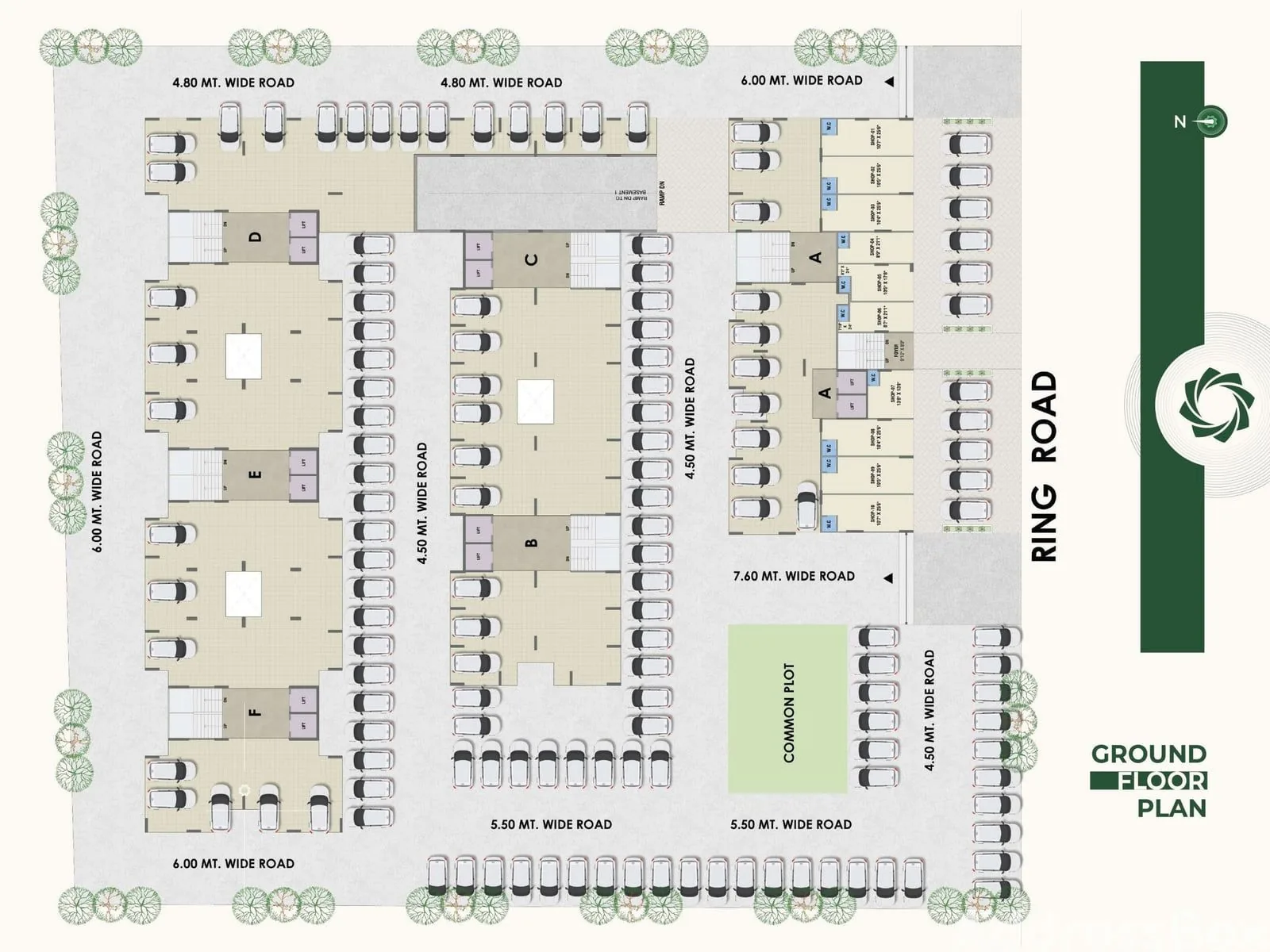 Satvam Heaven Floor Plan