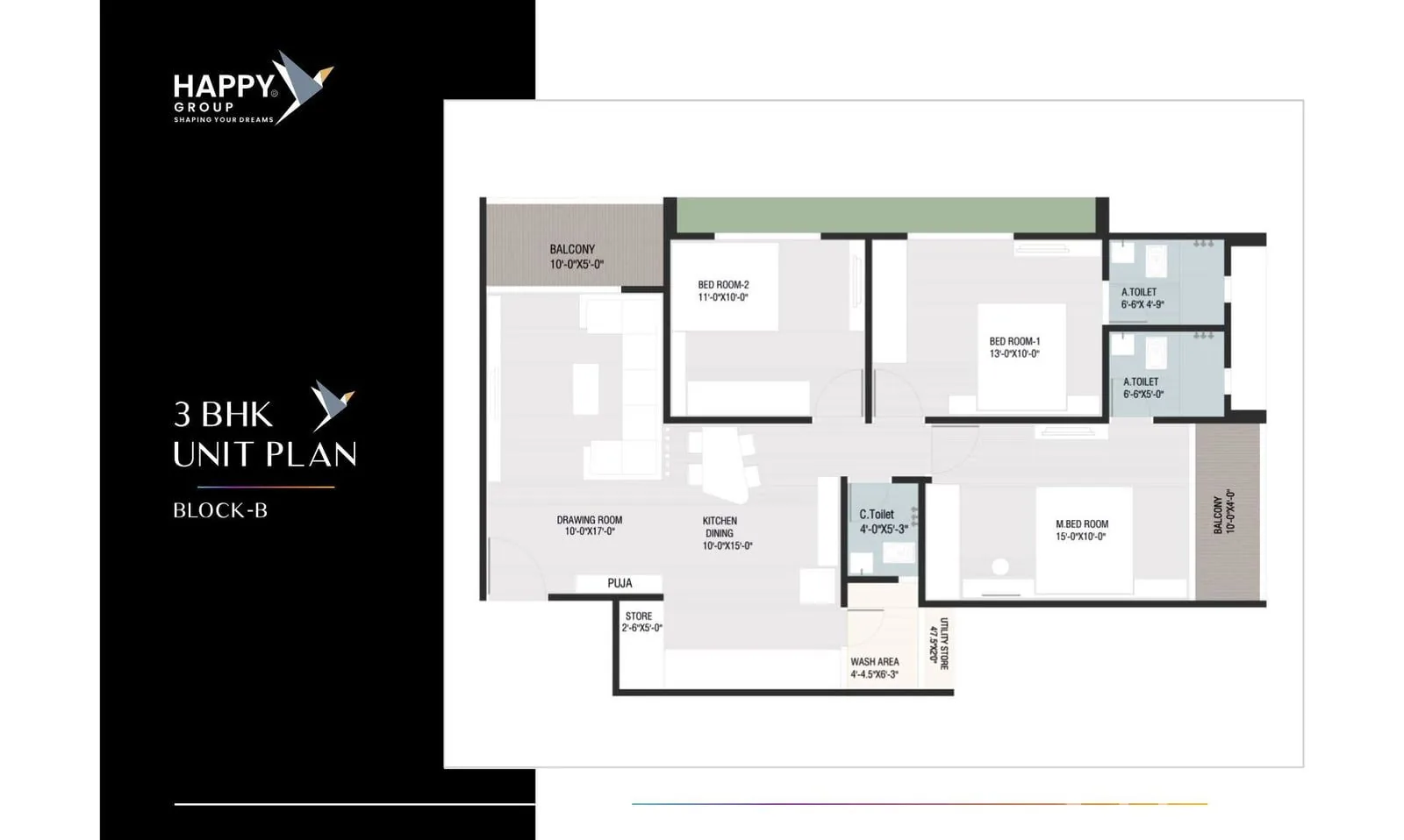 Happy Courtyard Floor Plan
