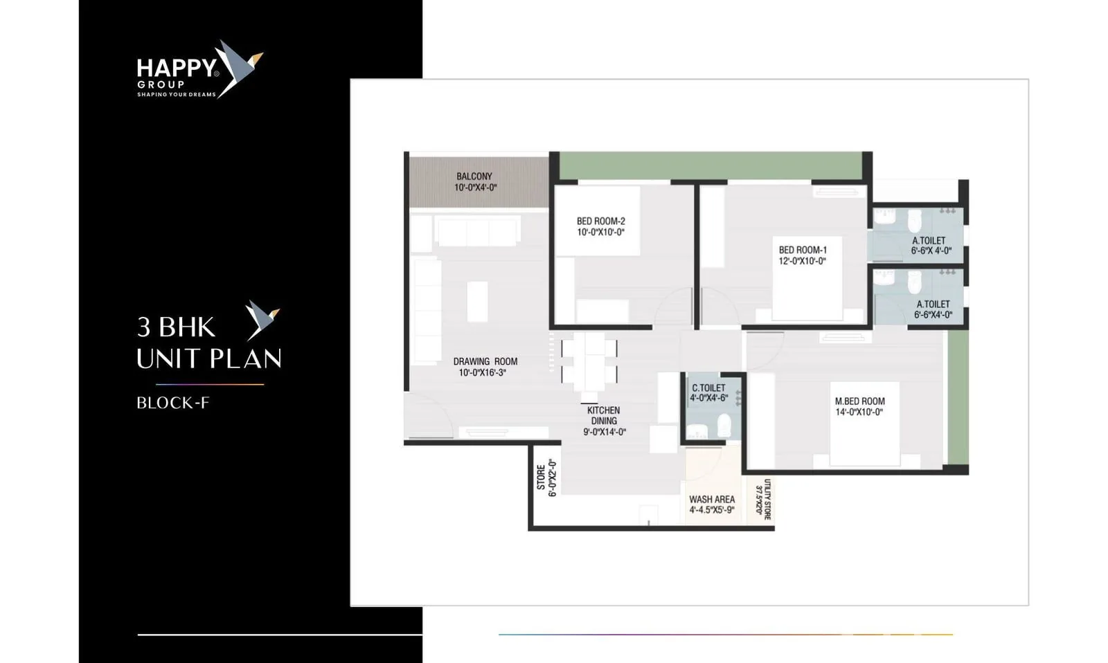 Happy Courtyard Floor Plan