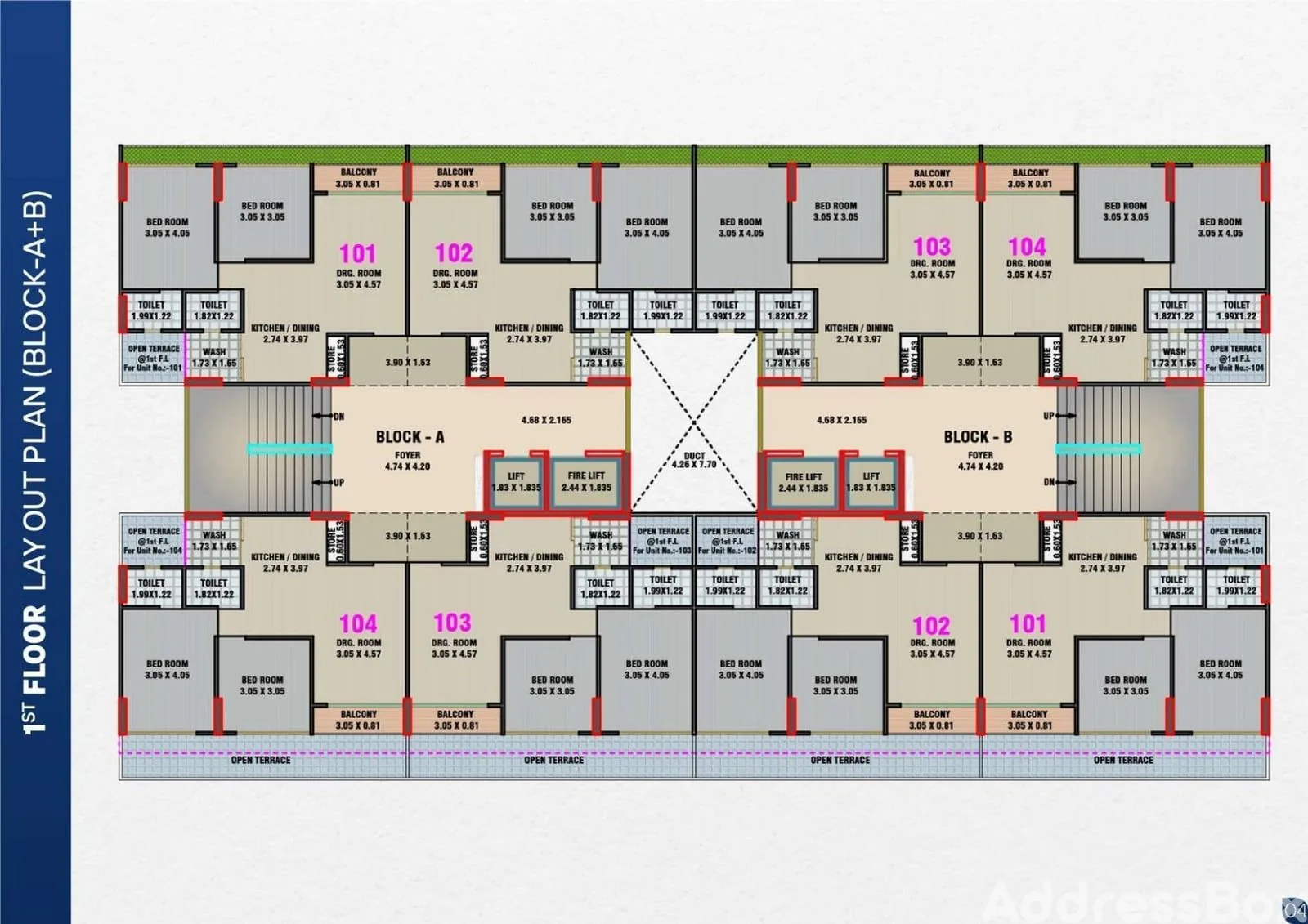 SARTHI HERITAGE 2 Floor Plan