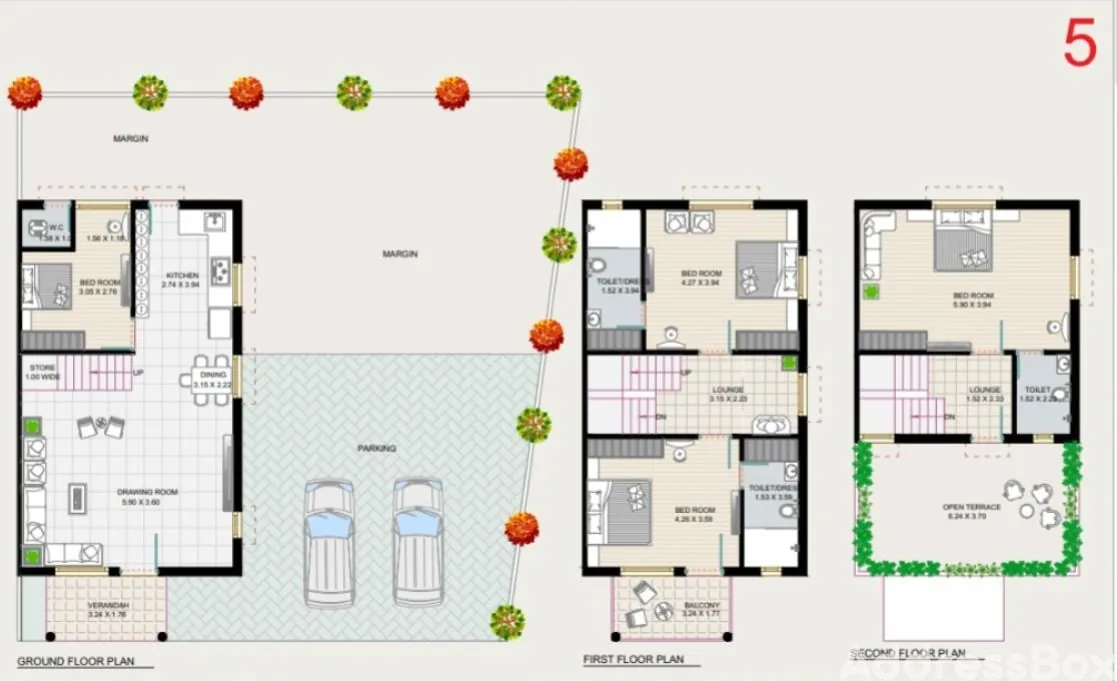 HERITAGE VILLA Floor Plan