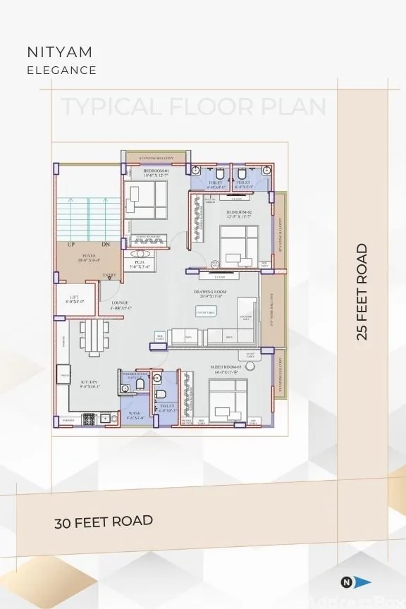 Nityam Elegance Floor Plan