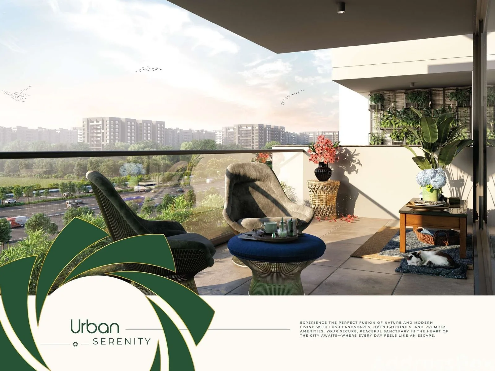 Satvam Heaven Balcony