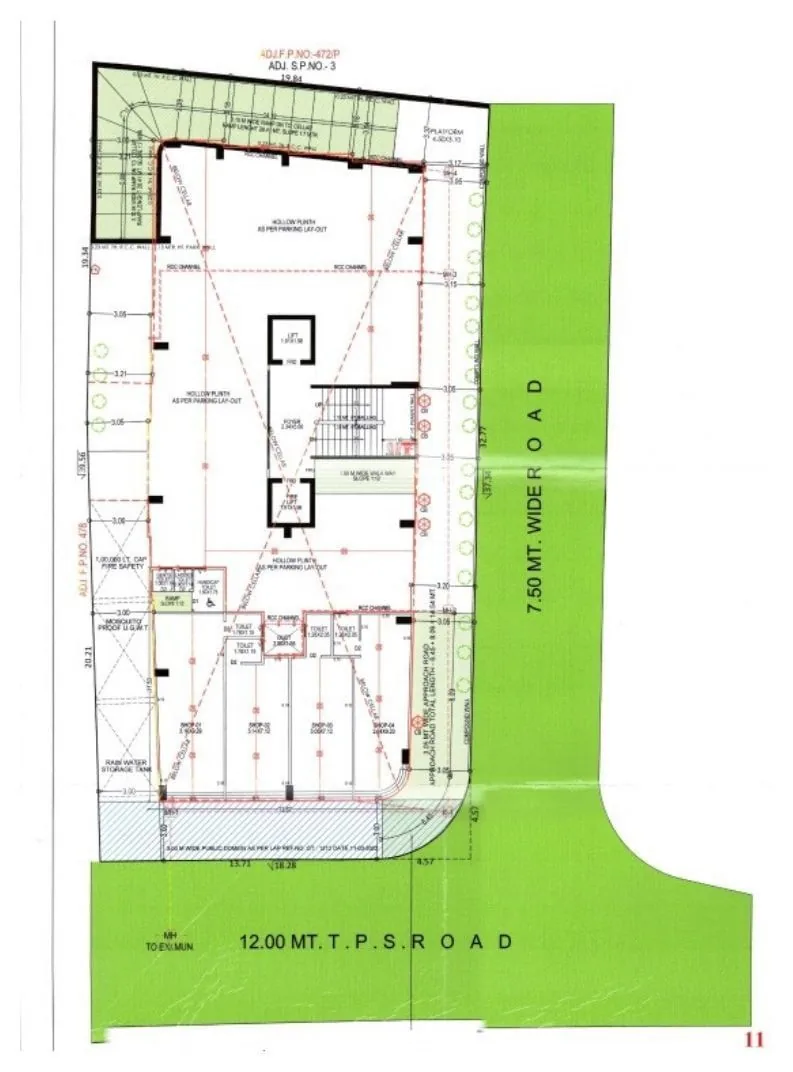 ARHAM LUXURIA - Commercial Floor Plan