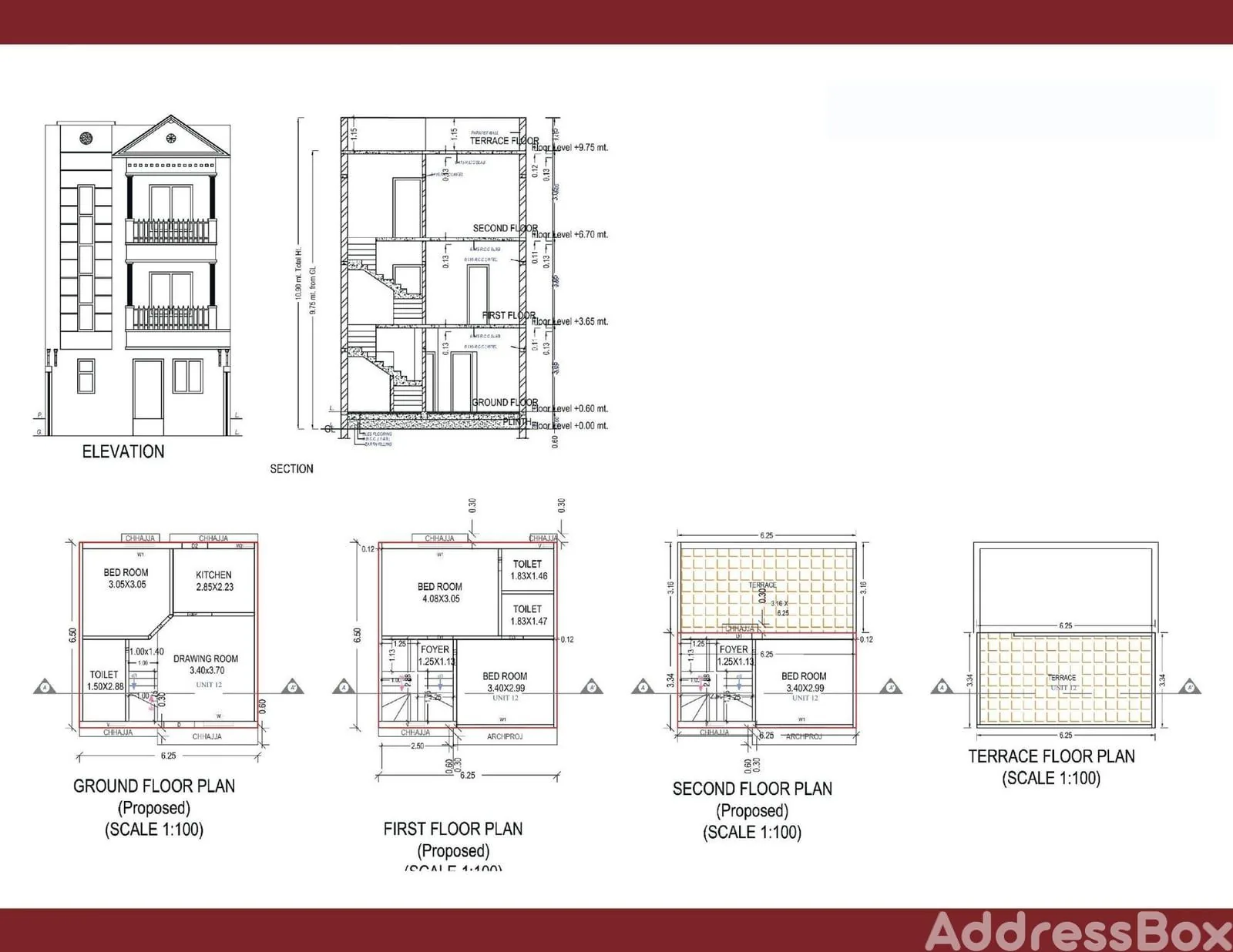 ANJEL HOMES Floor Plan