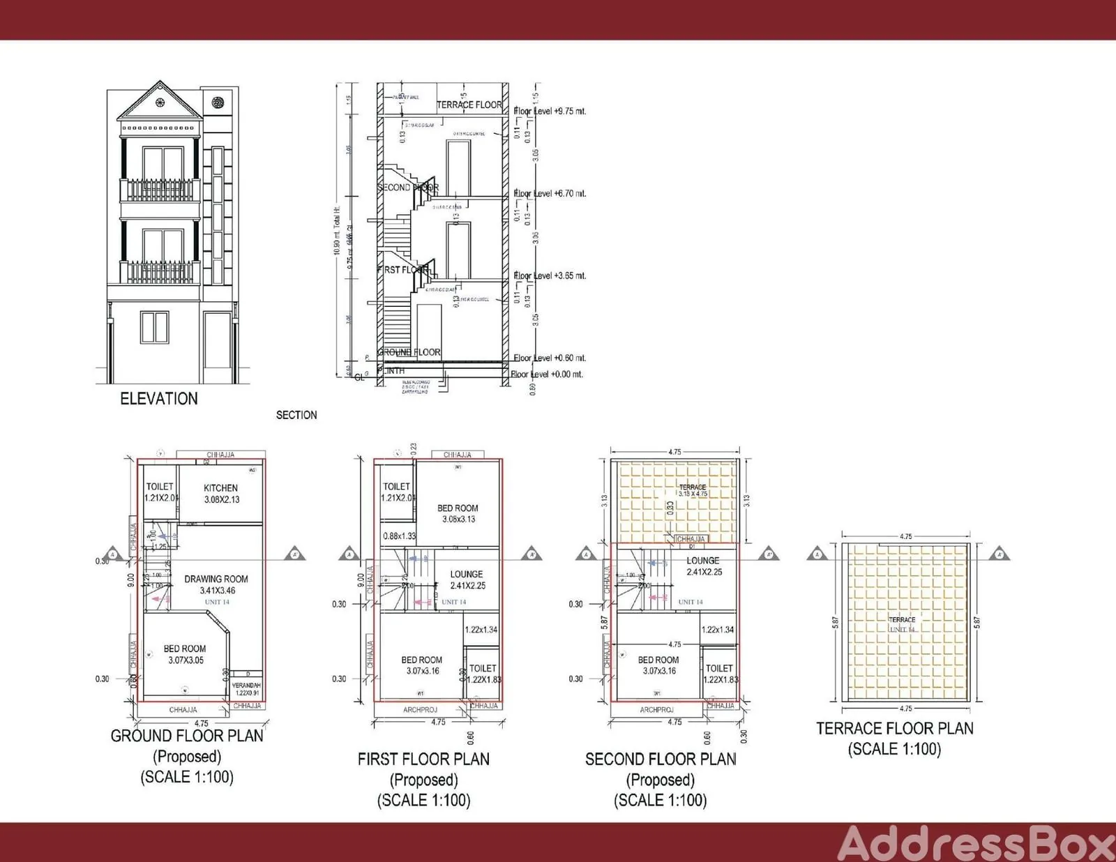 ANJEL HOMES Floor Plan