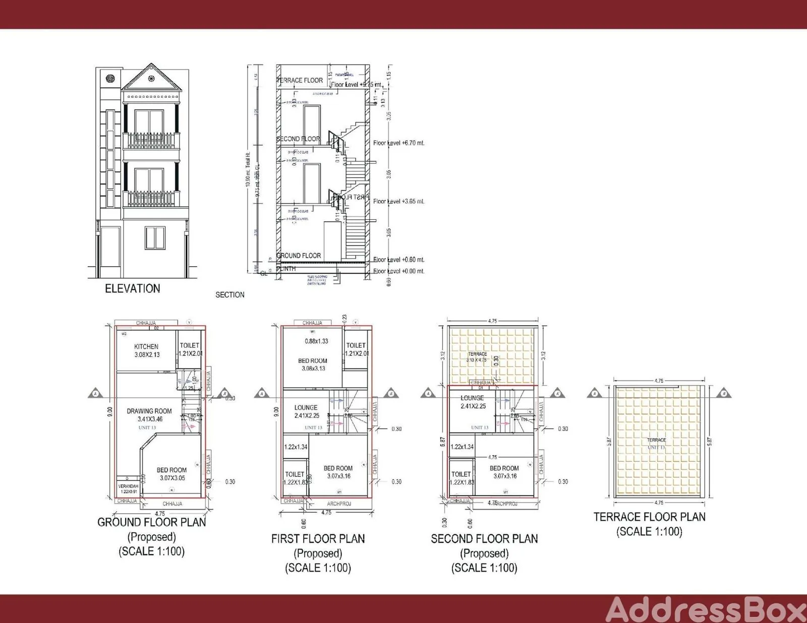 ANJEL HOMES Floor Plan