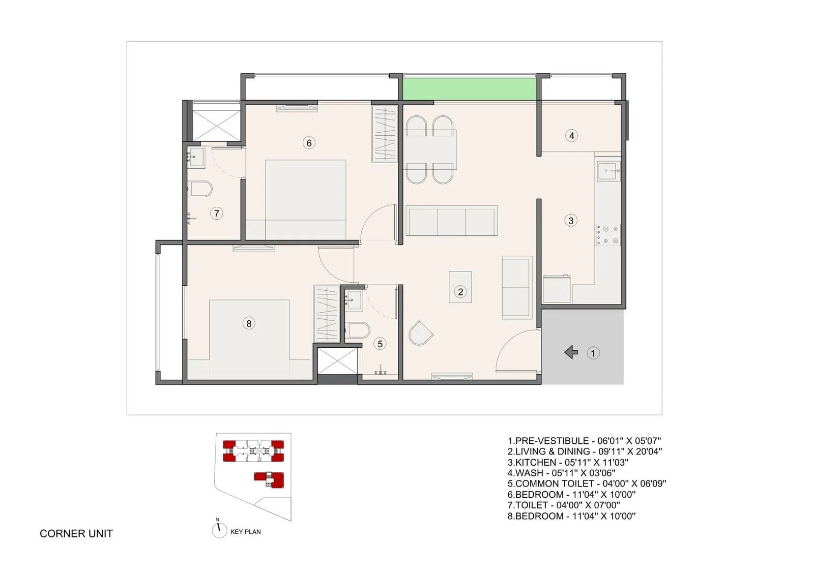 AARAMBH Floor Plan