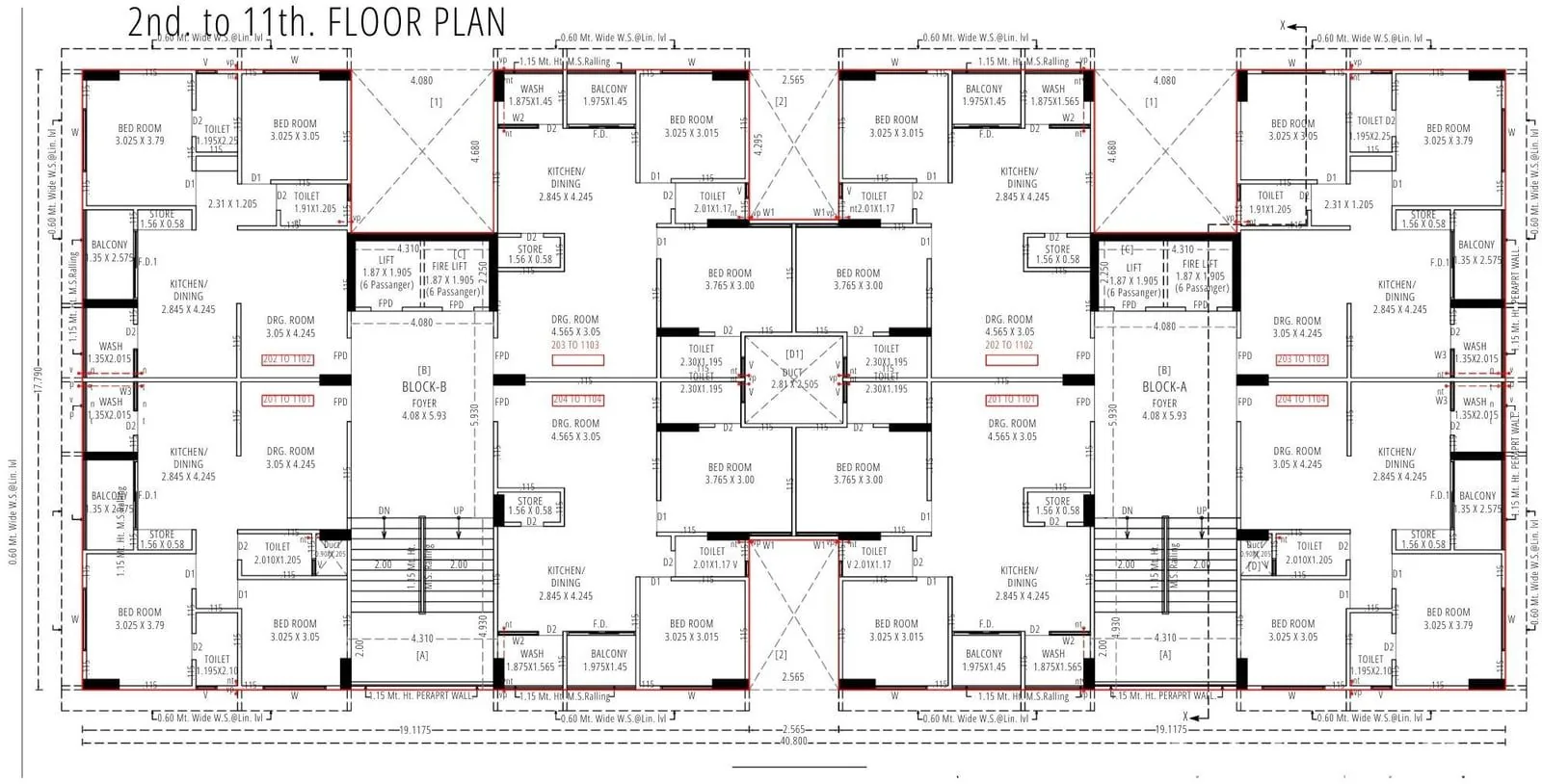 EKAKSH ELEGANCE Floor Plan